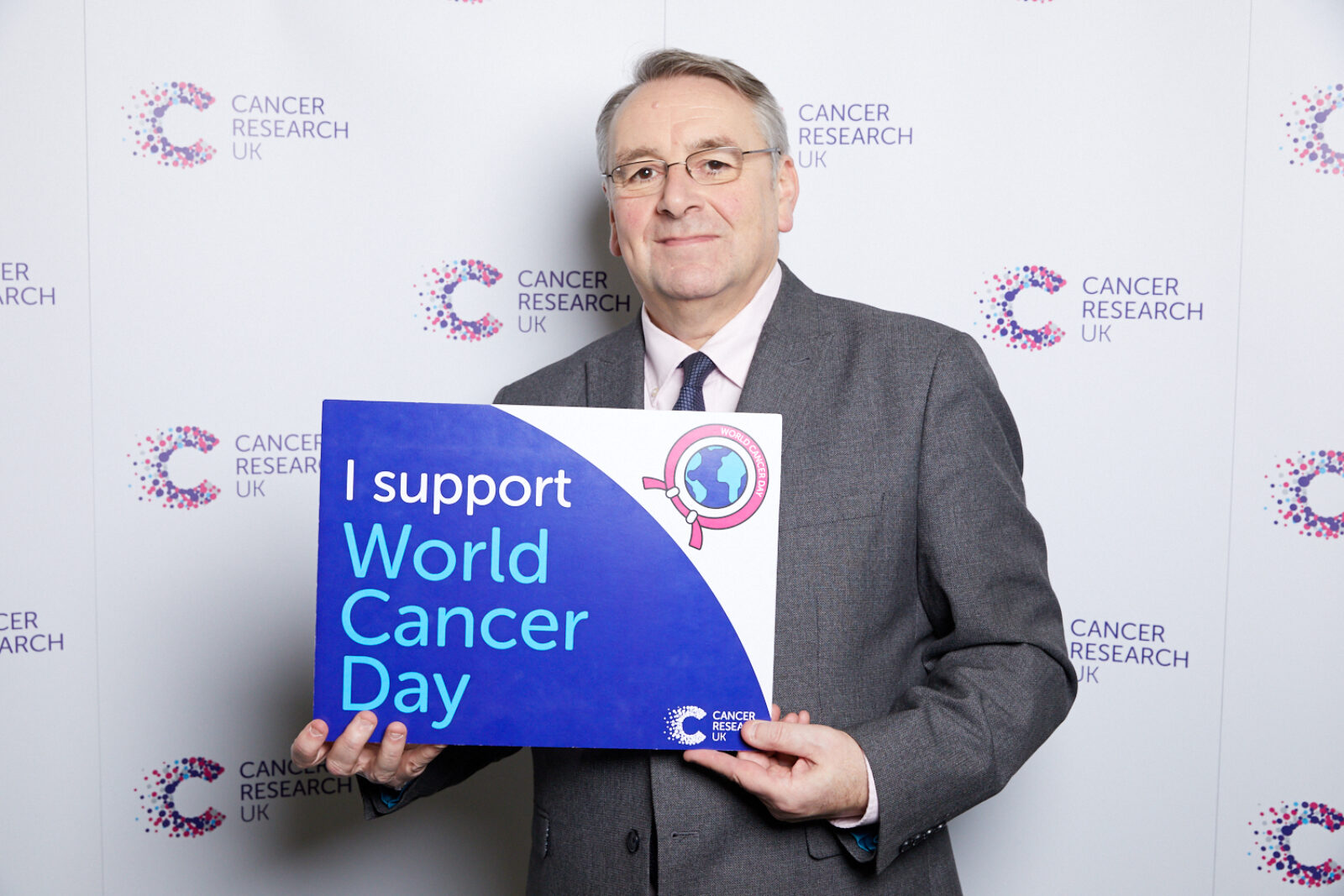 Alan at World Cancer Day