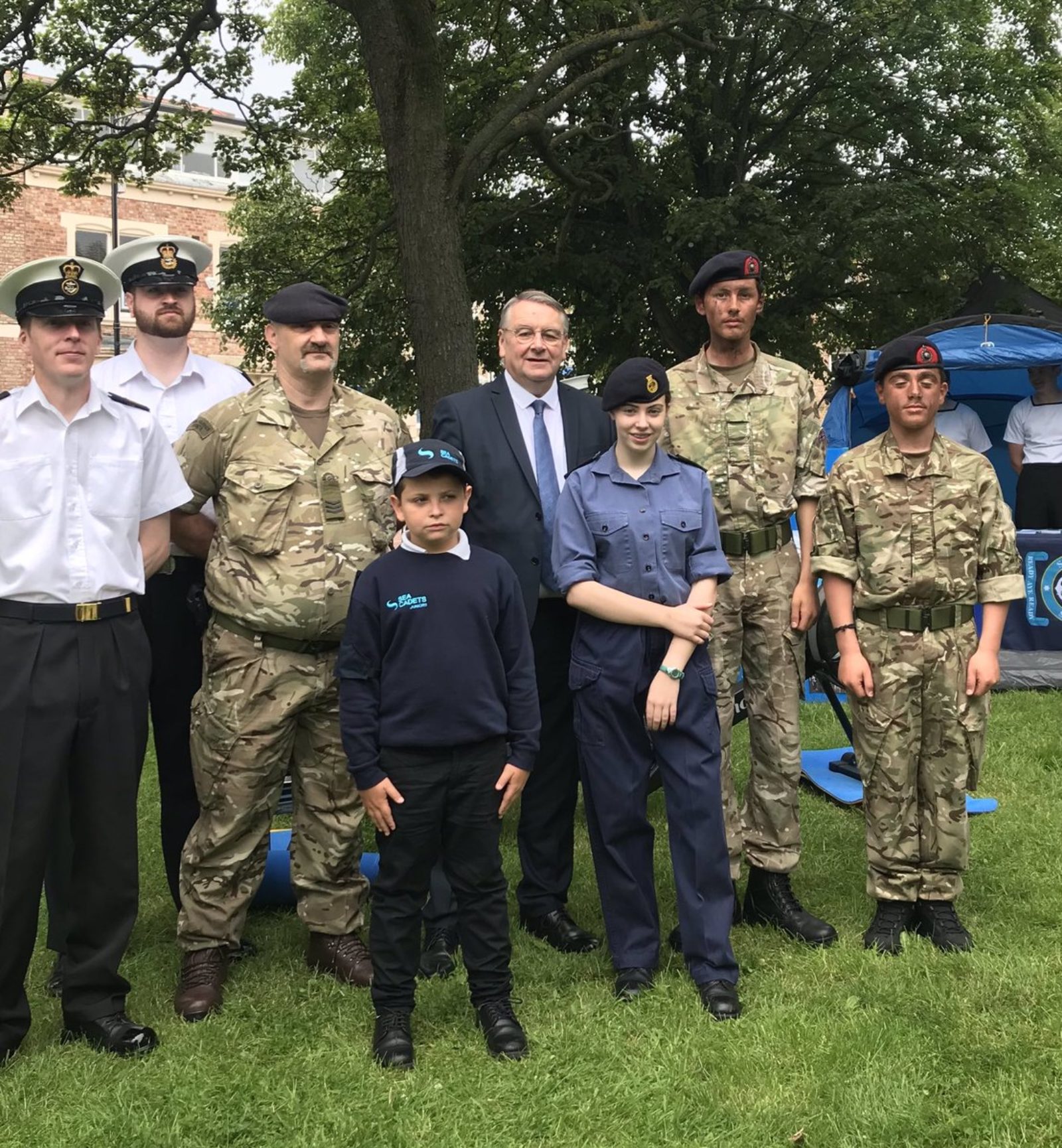 Alan Campbell MP at Armed Forces Day