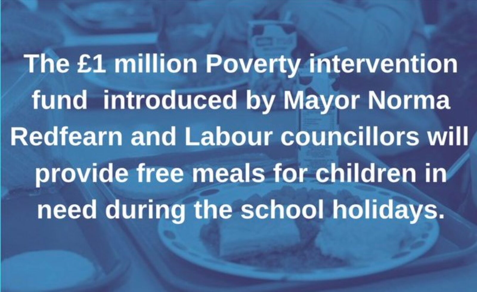 Norma Redfearn free school meals