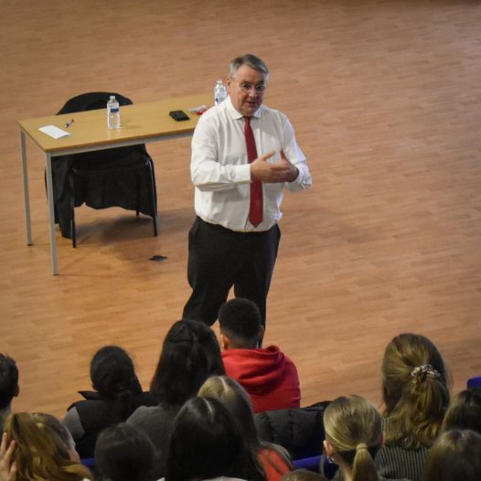 Alan at Marden High School