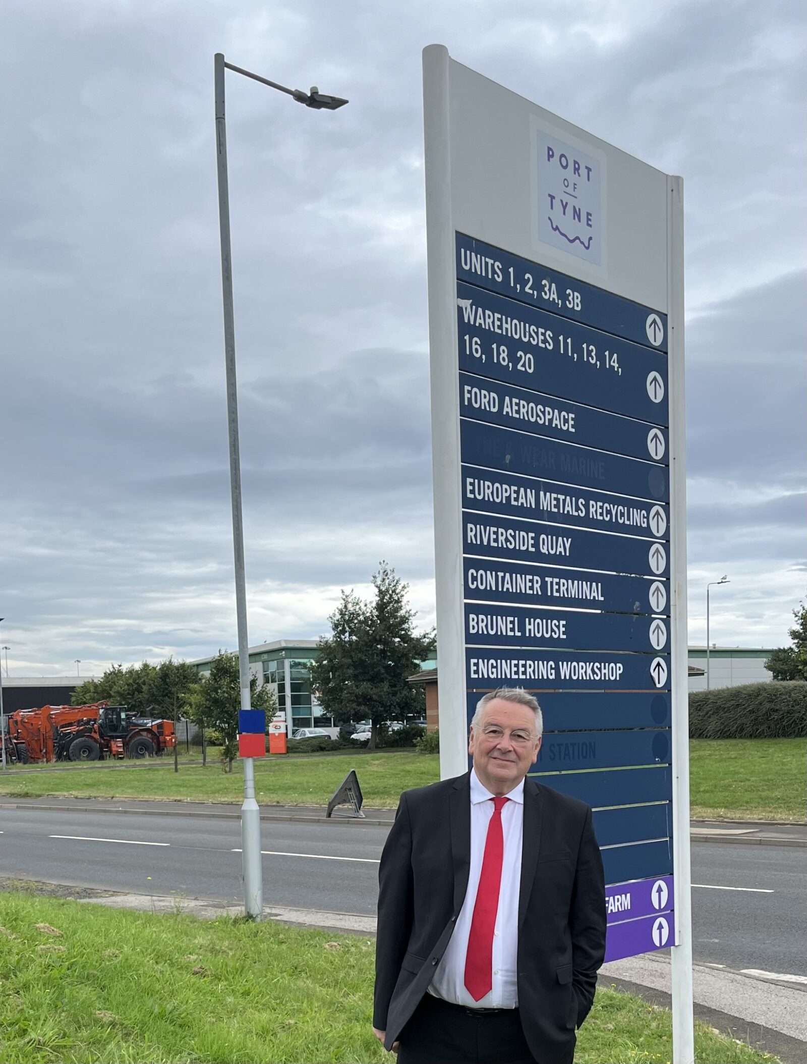 Alan at Port of Tyne